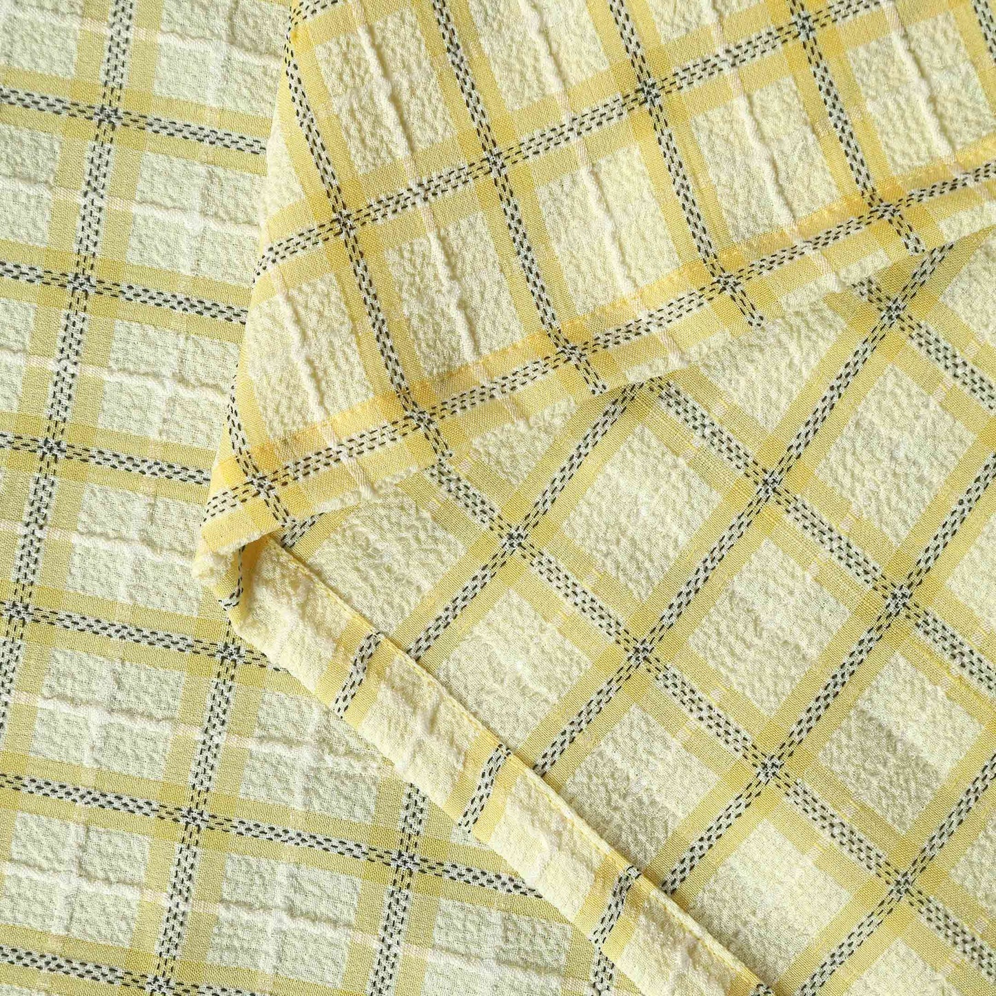 Sunny Plaid Nursing Apron