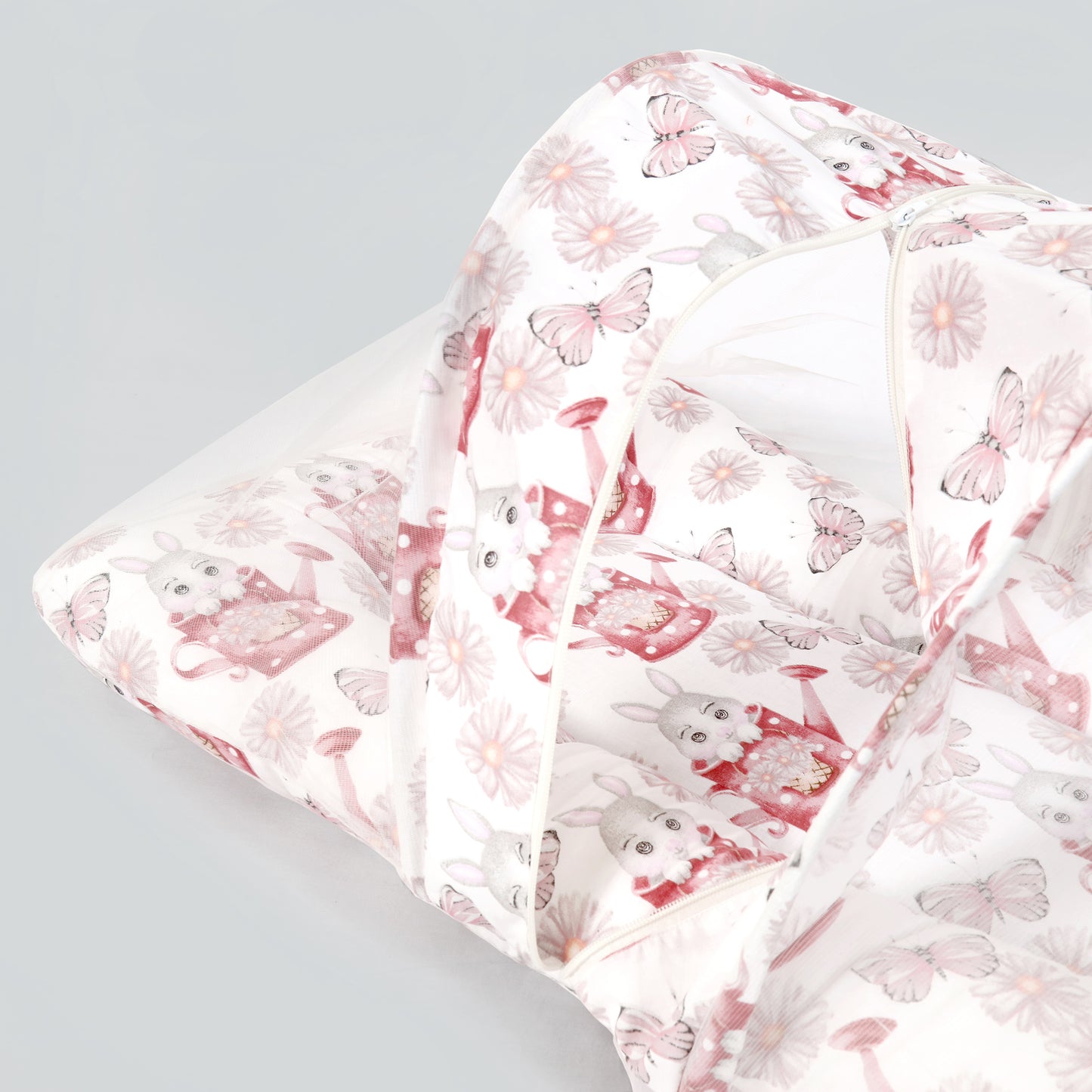 Bunny Bloom Mosquito Net Bed