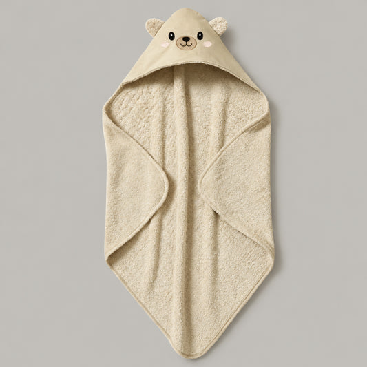Bear Hooded Baby Towel