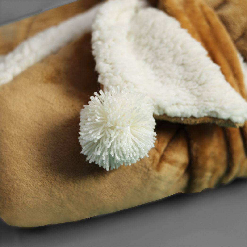 Fleece Sherpa Wrapping Sheet