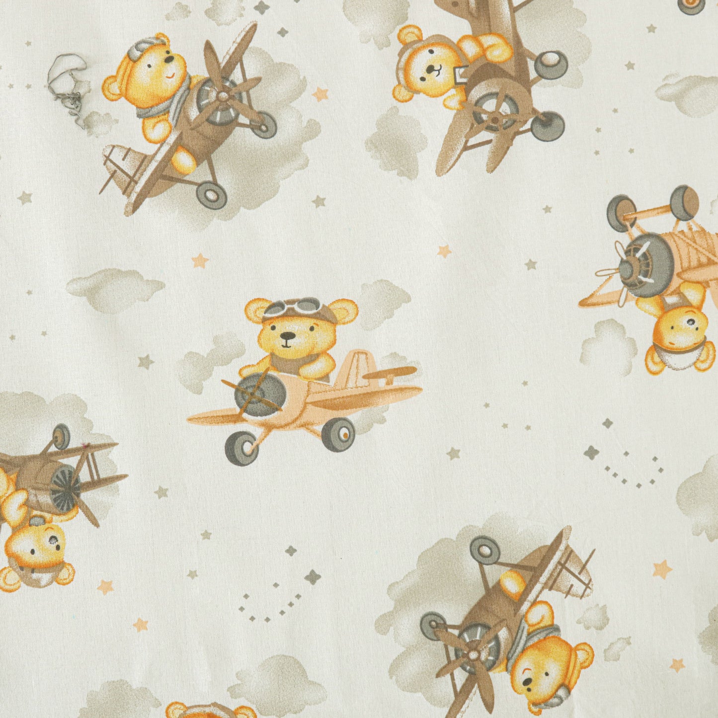 Little Pilot Bear Crib Set