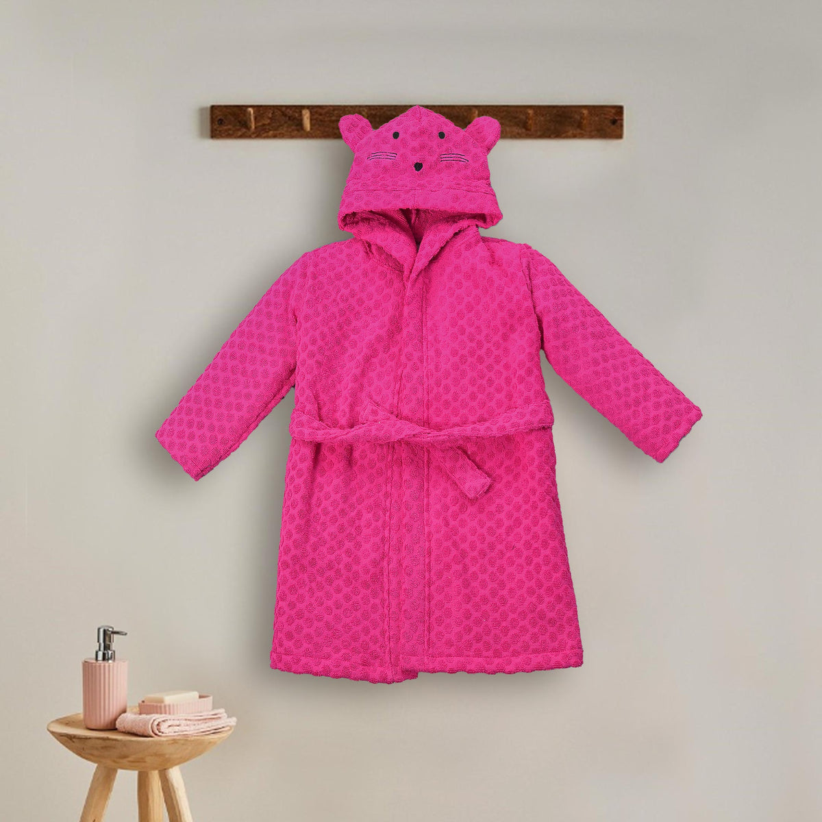 Pink Bunny Baby Bathrobe The Baby Store