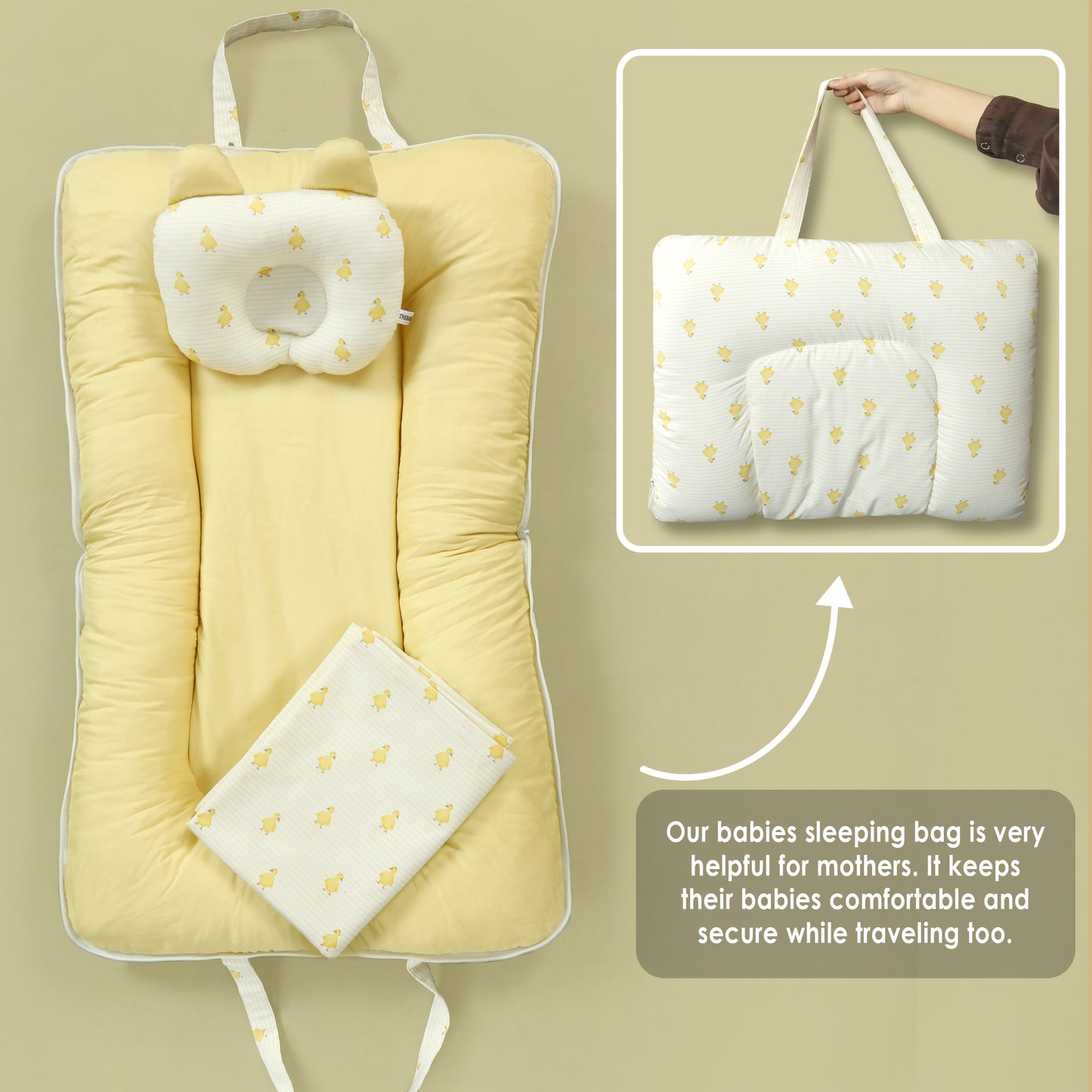 Quack Nap Baby Portable Bed