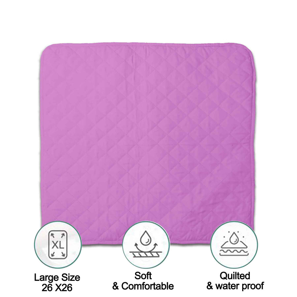 plain lilac baby pampers diaper sheet