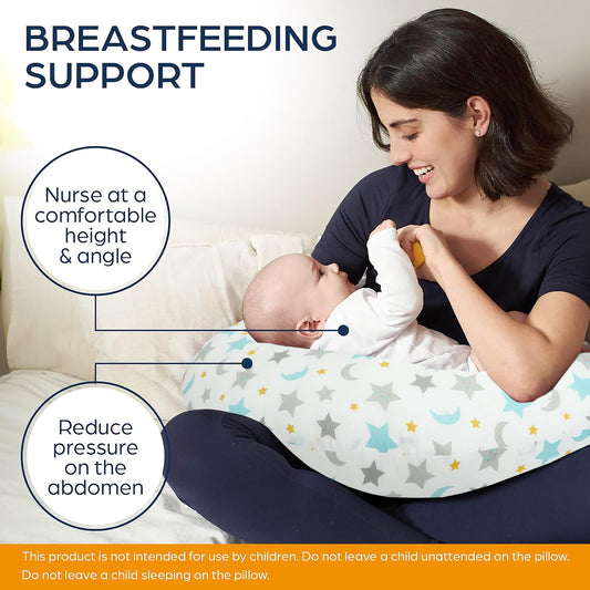 Starry Snuggle Nursing Pillow
