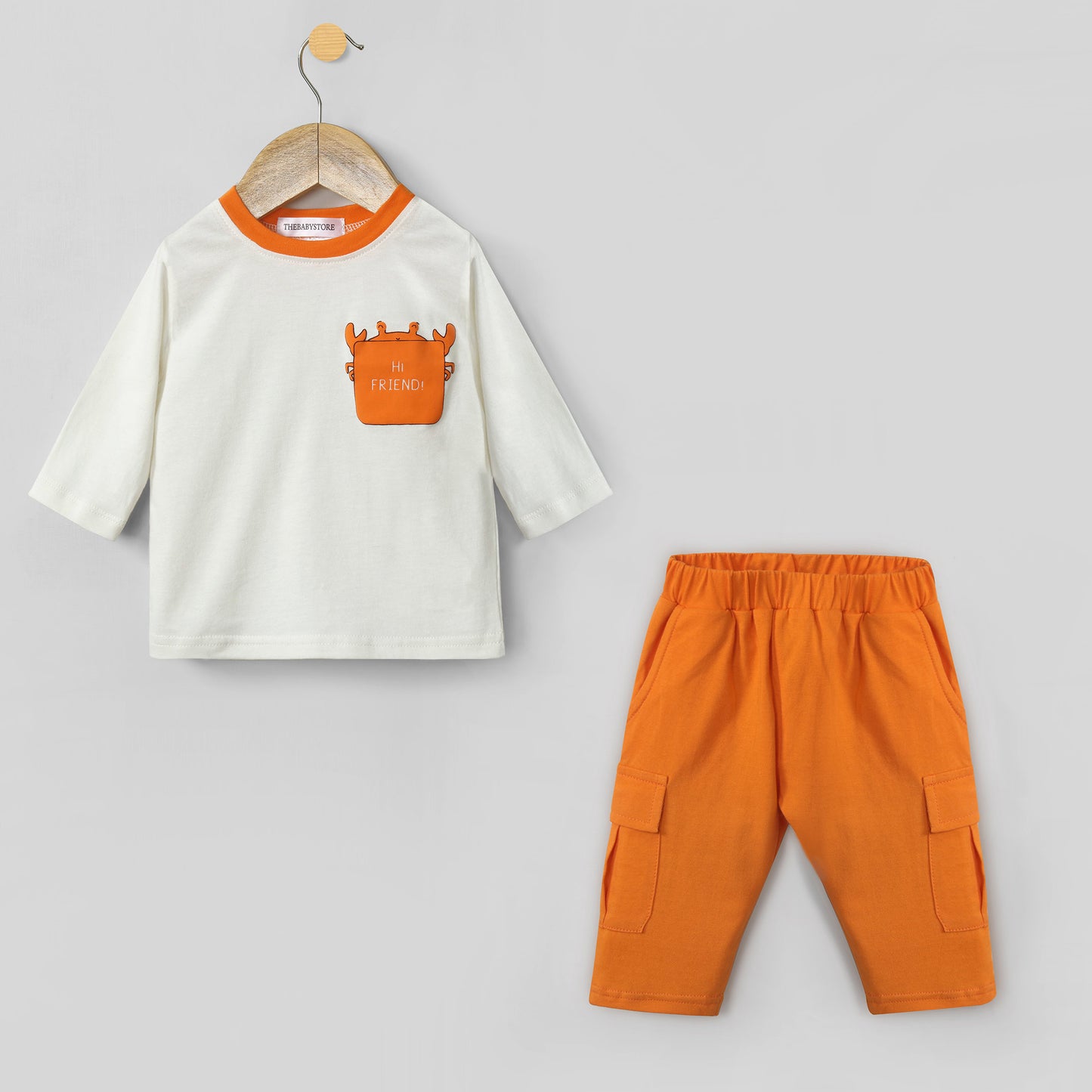 Hi Friend Shirt & Trouser 2pc Set
