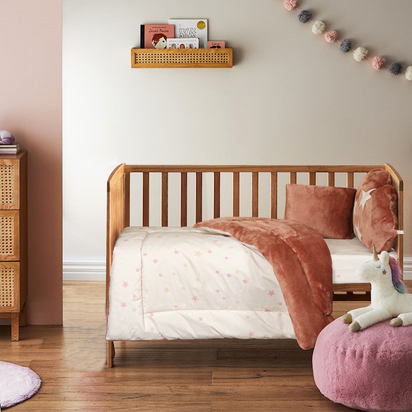 Little Star Snuggle Fleece Comforter Set