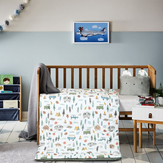 Adventure Camp Baby Fleece Comforter Set