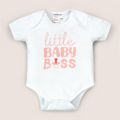 Little Baby Boss Bodysuit
