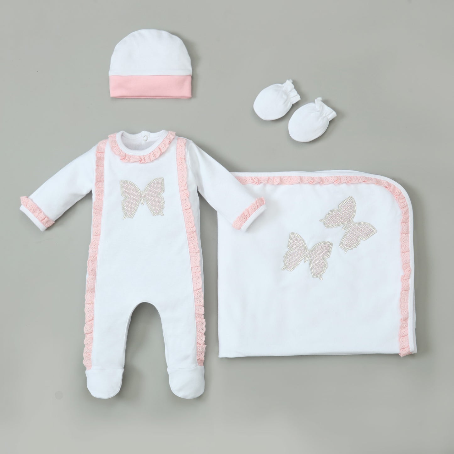 Blush Butterfly Baby Bundle
