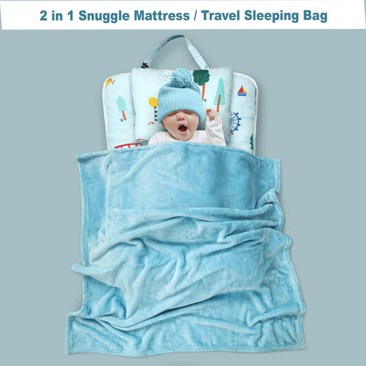 Little Explorer Fleece Portable Bed