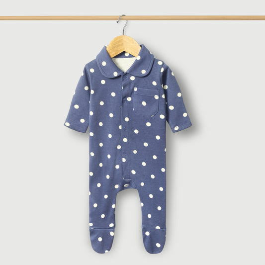 Polka Dots Printed Baby Romper
