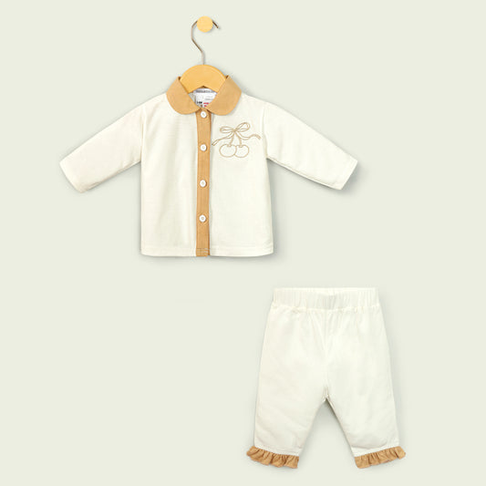 Cherry Shirt & Trouser 2pc Set