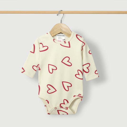 Heart Knitted Fleece Dungaree 2pc Set