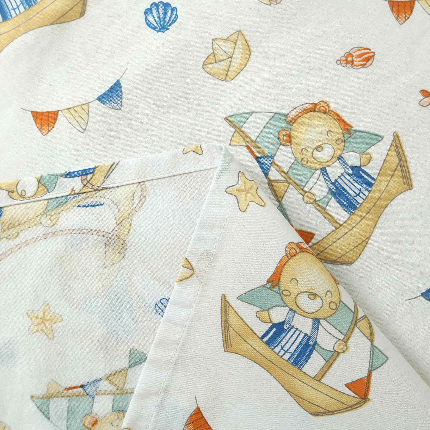 Little Sailor Bear Crib Bedding Set