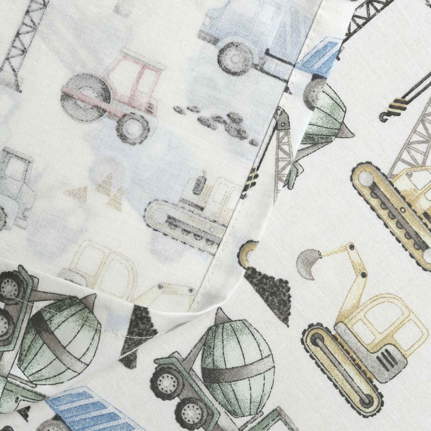 Tractors Crib Bedding Set