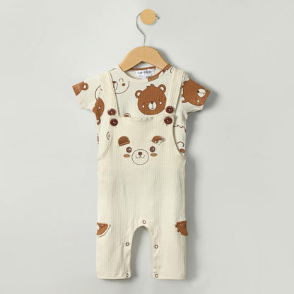 Honey Bear Dungaree 2pc Set