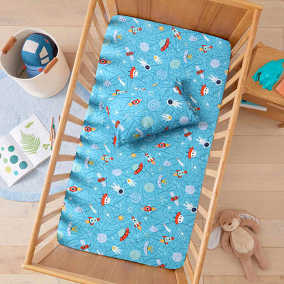 Astro Adventure Crib Bedding Set