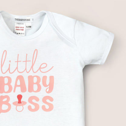Little Baby Boss Bodysuit