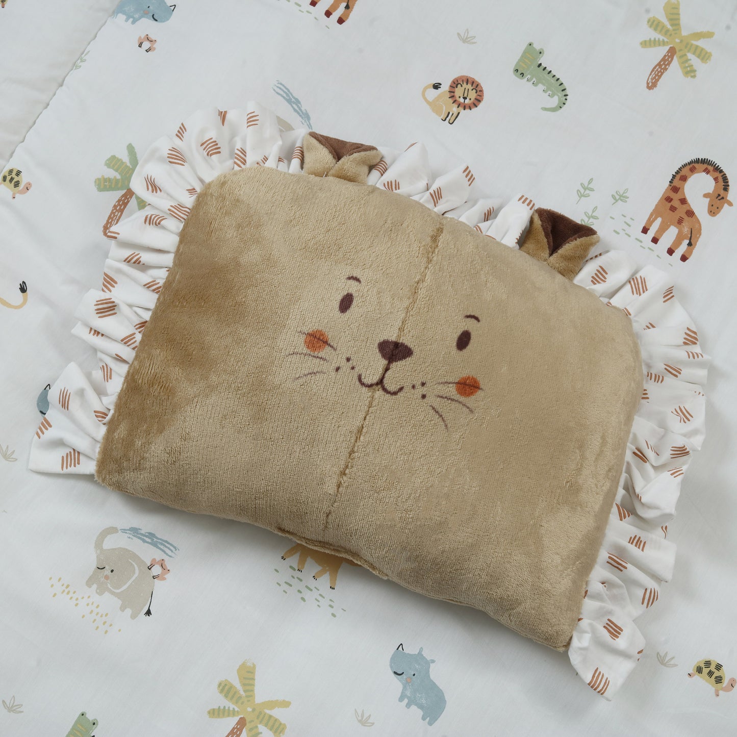 Jungle Roar Dino Fleece Comforter Set