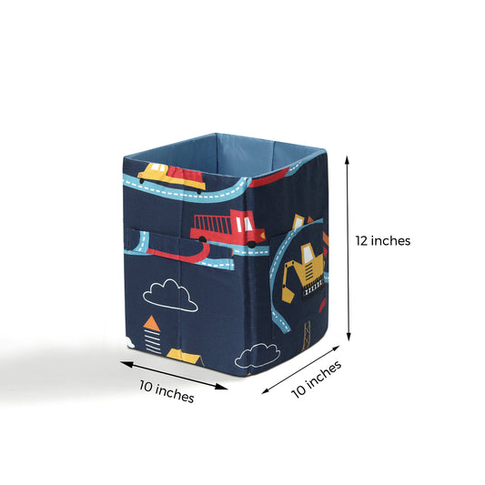 Trucks & Tracks Toy Basket