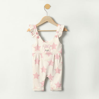 Bunny Pop Dungaree 2pc Set