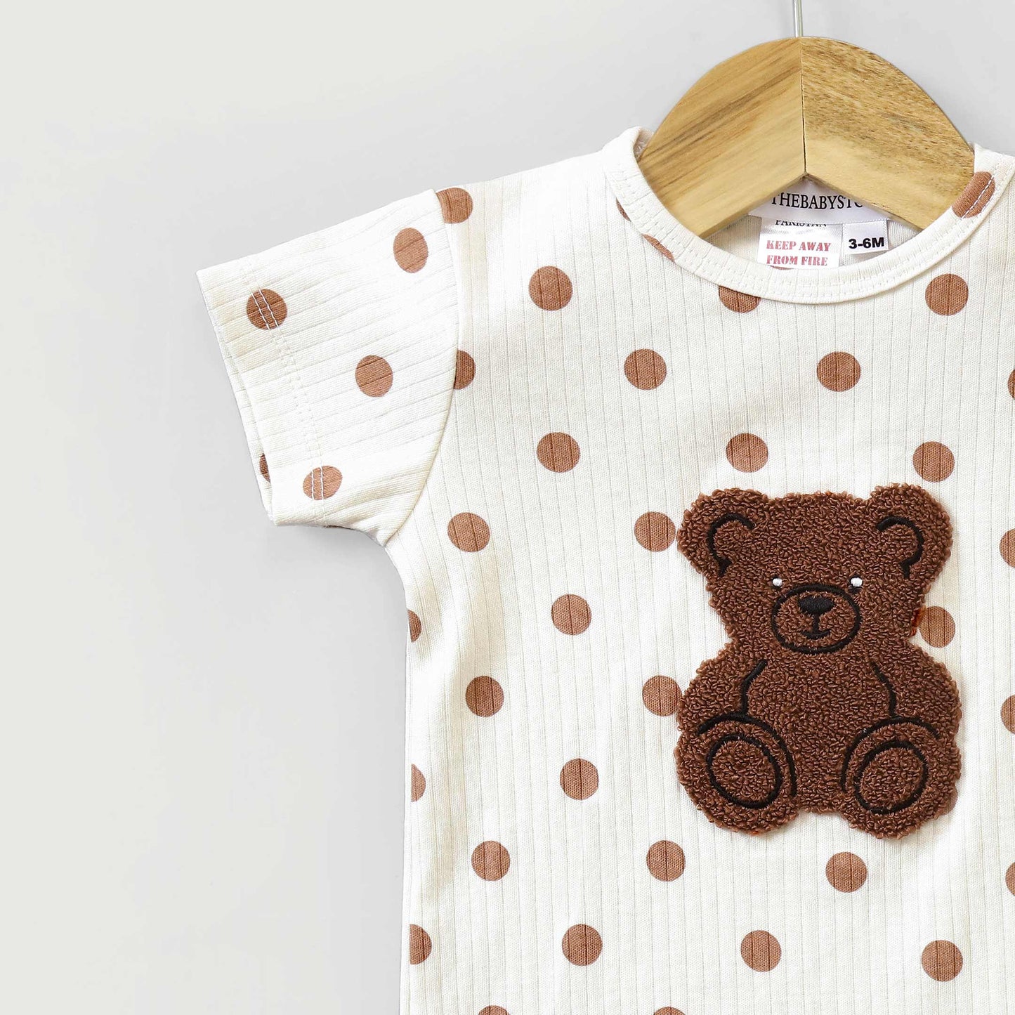 Peek a Bear Single Romper