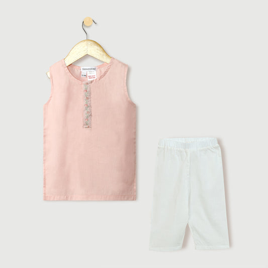 Embroidered Kameez With Trouser