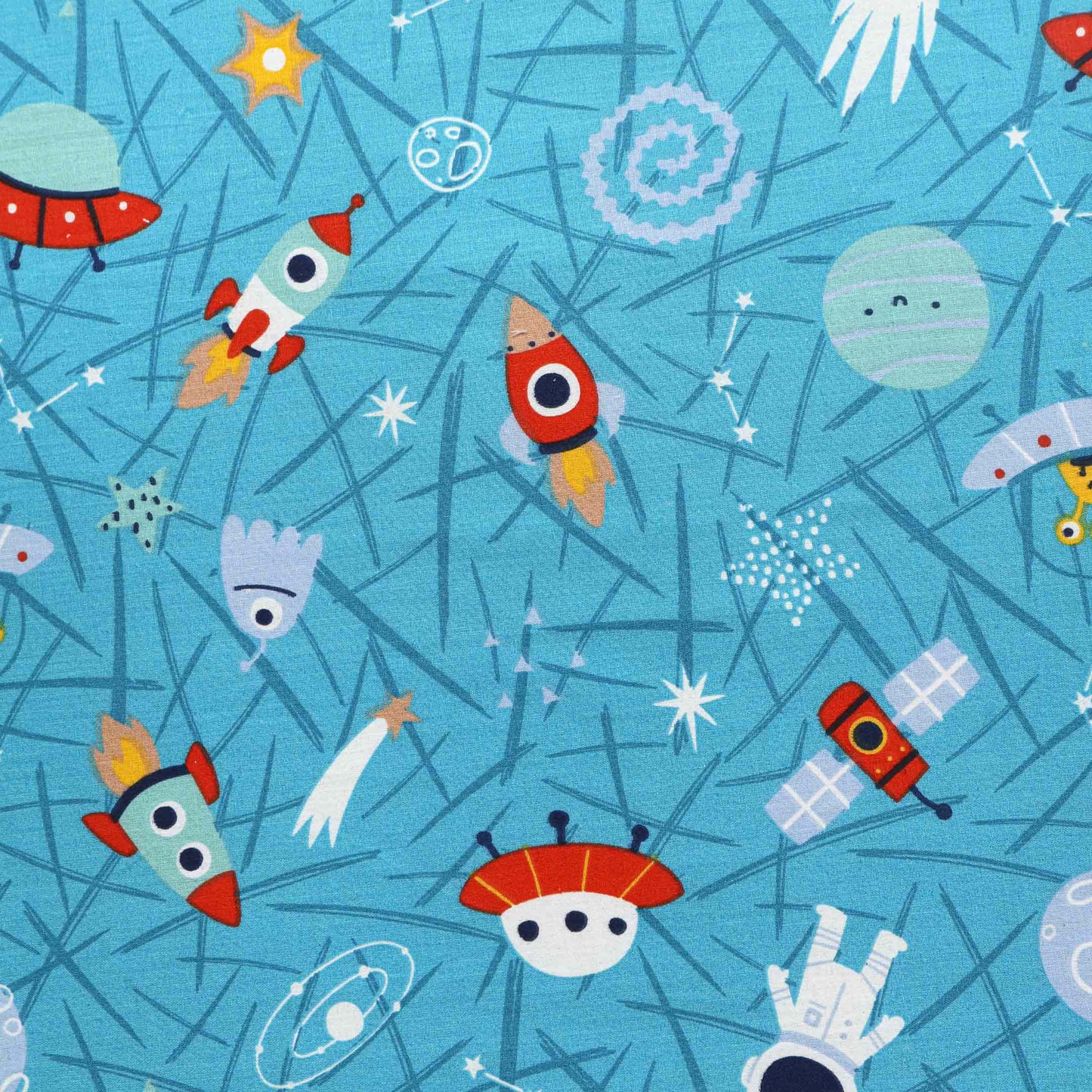 Astro Adventure Crib Bedding Set