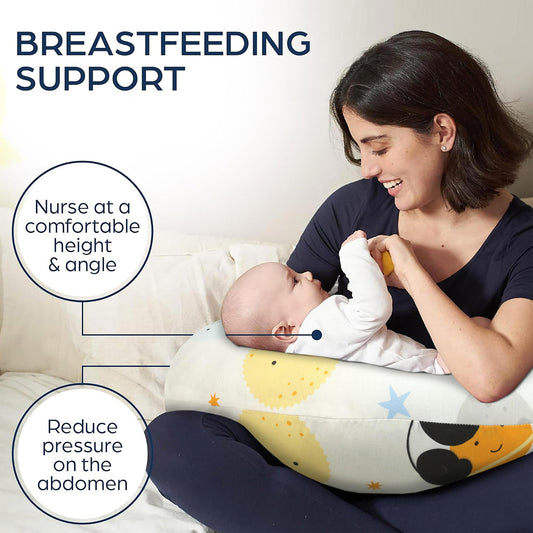 Panda Print Baby Nursing Pillow