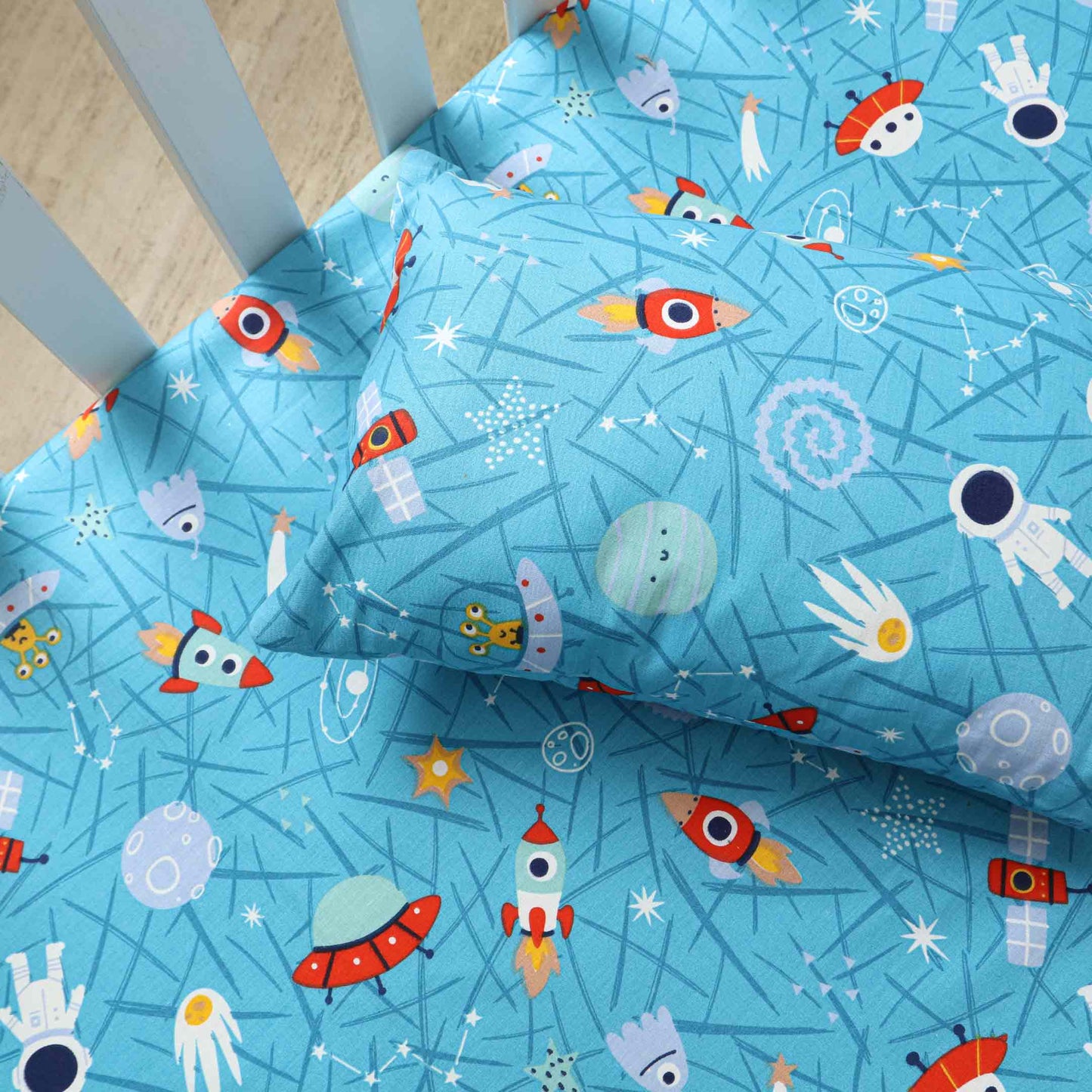 Astro Adventure Crib Bedding Set