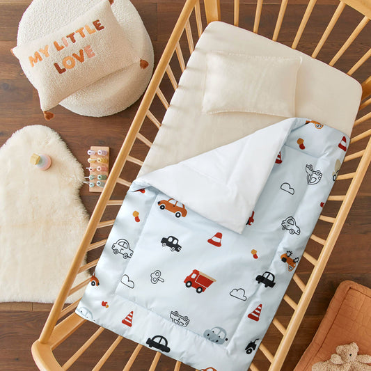 Little Wheels Baby Comforter