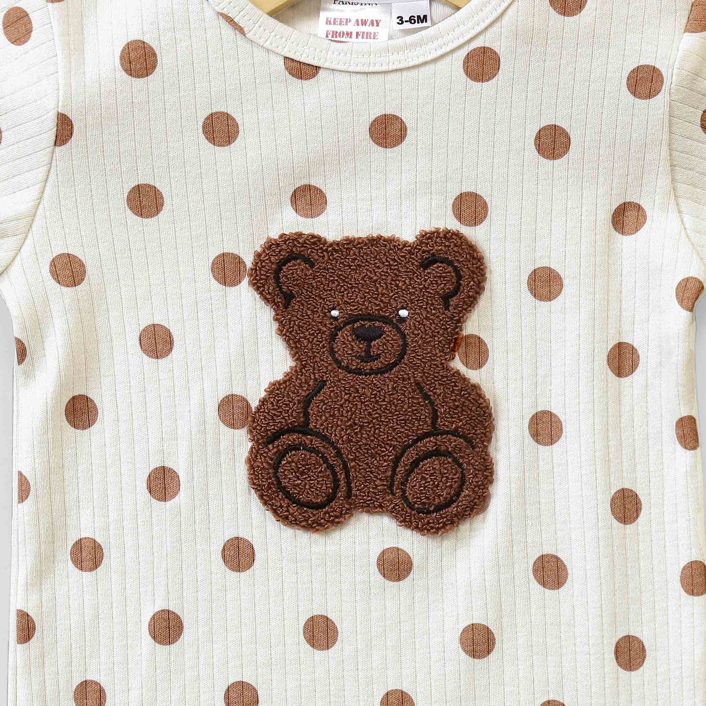 Peek a Bear Single Romper