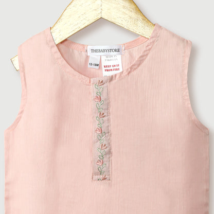 Embroidered Kameez With Trouser