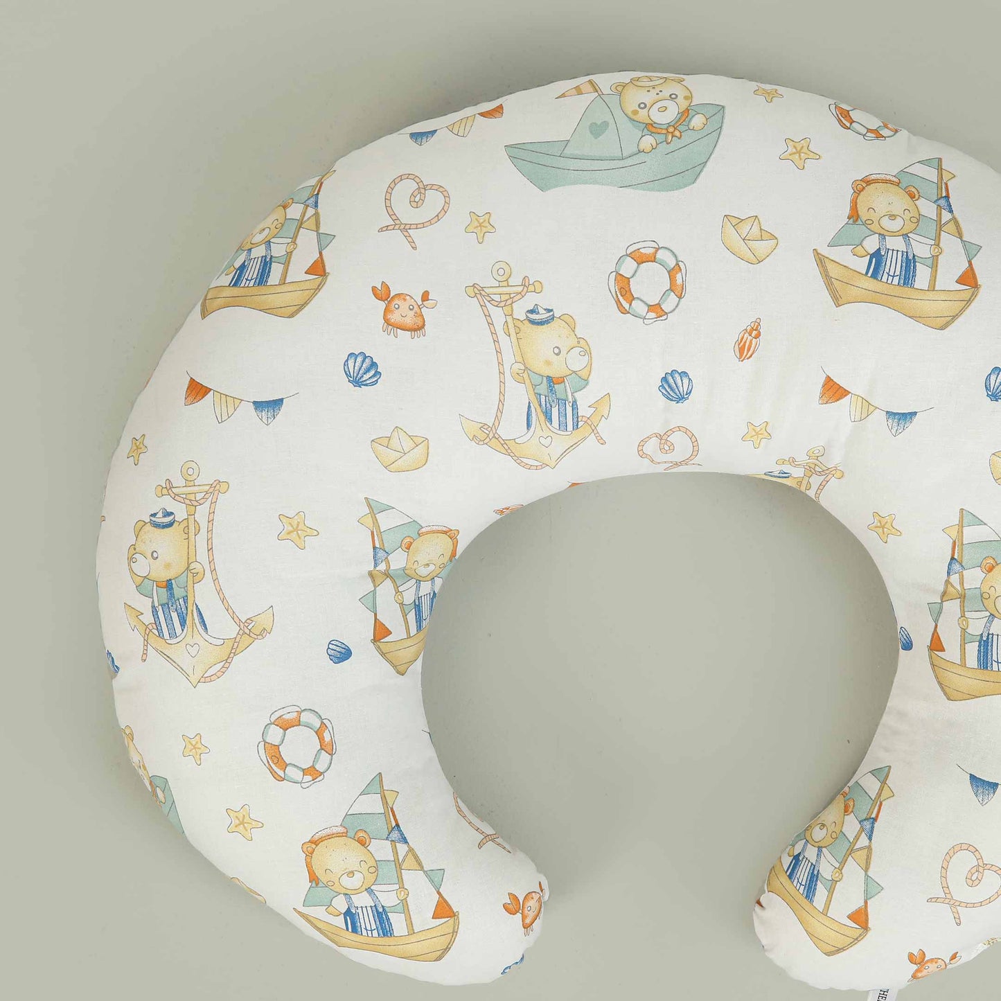 Little Sailor Bear Baby Nursing Pillow