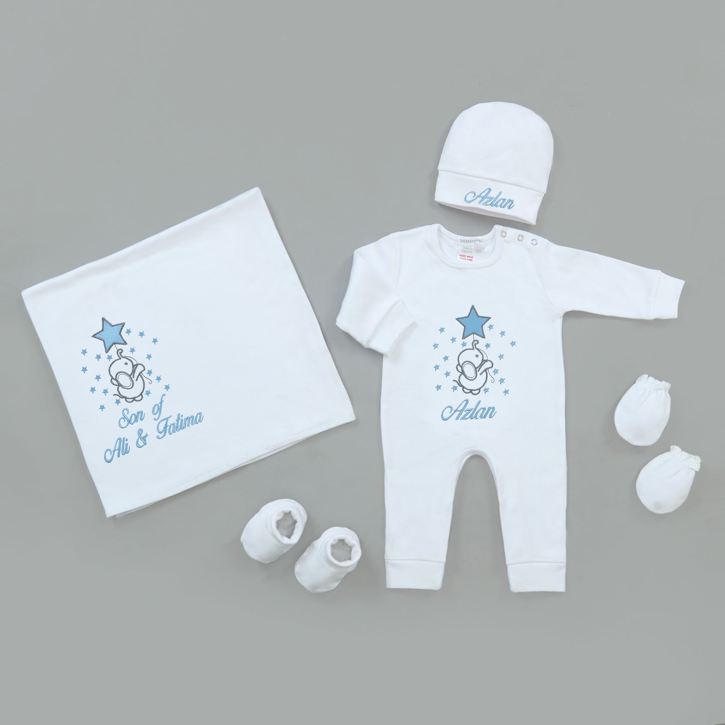 Customized Name Baby Bundle