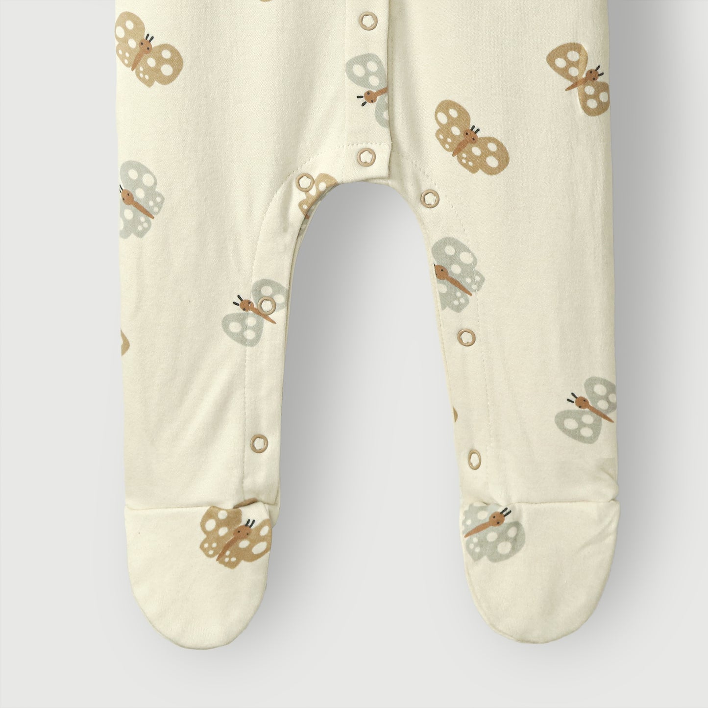 Butterfly Printed Baby Romper