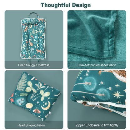 Wild Tales Fleece Portable Bed