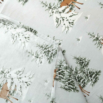 Snowy Reindeer Dreams Crib Bedding Set