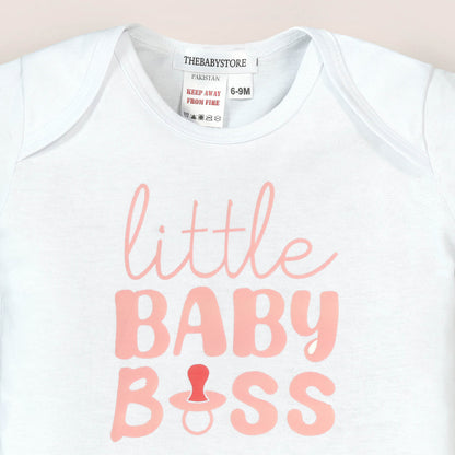 Little Baby Boss Bodysuit