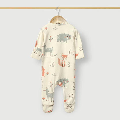 Animal Printed Baby Romper