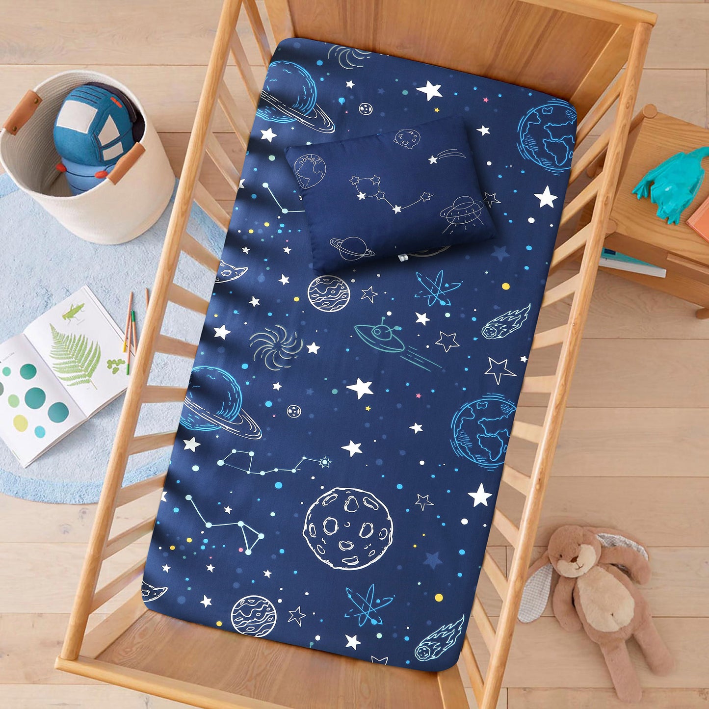 Space Explorer Crib Bedding Set