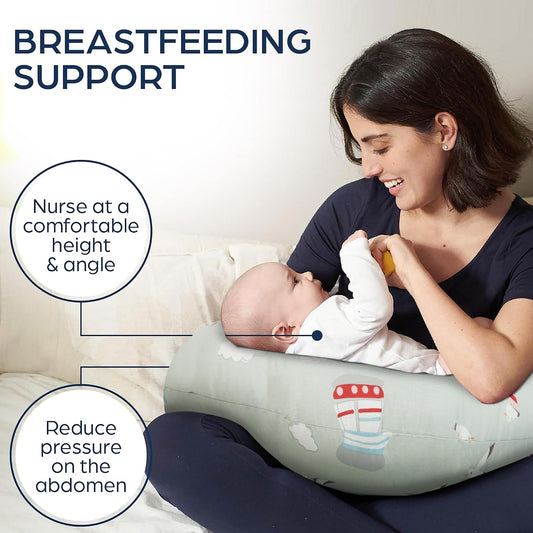 Little Sailor's Baby Nursing Pillow