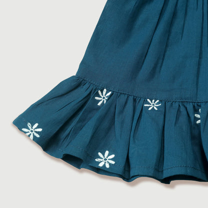 Floral Embroidered Gharara Set