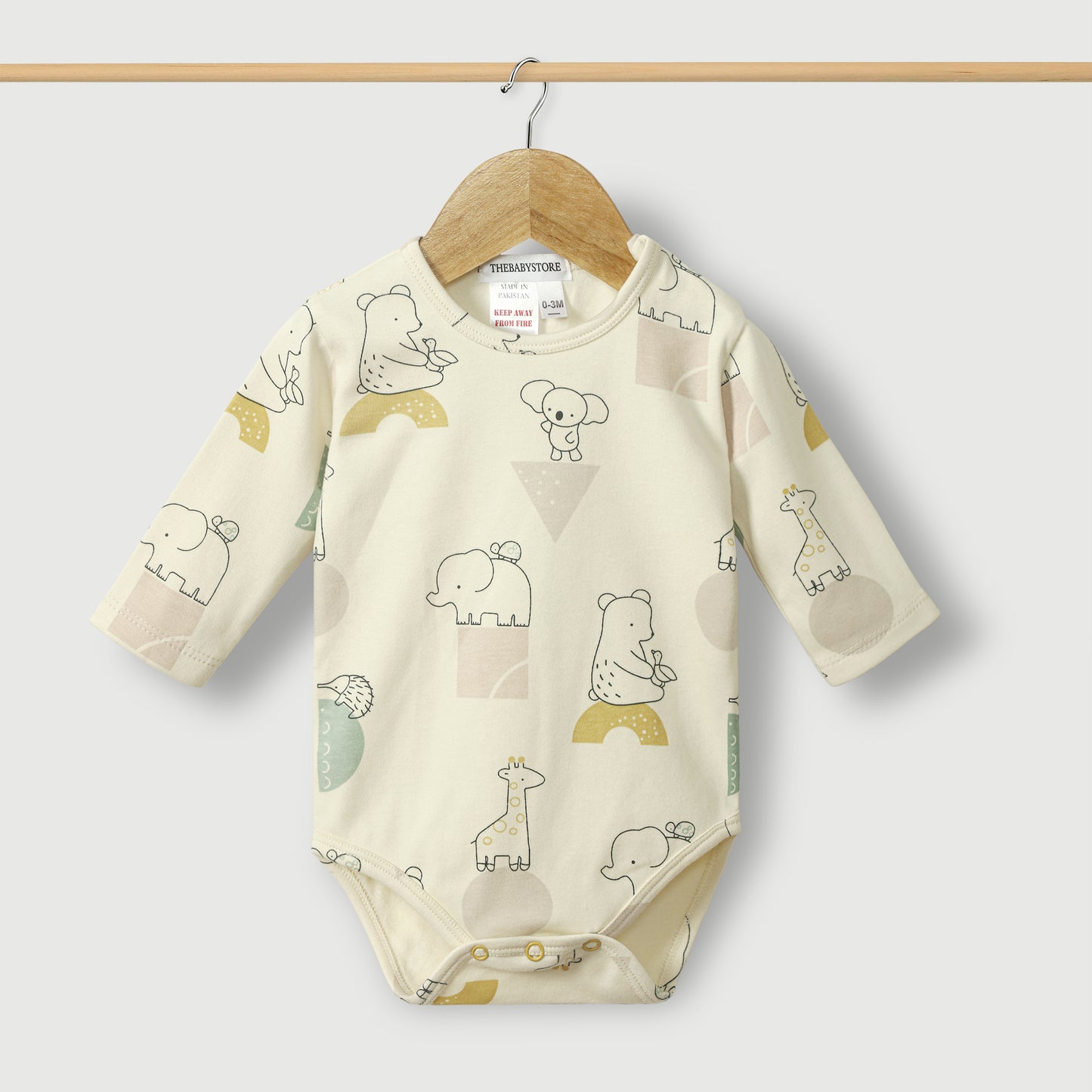 Hello Little Knitted Fleece Dungaree 2pc Set