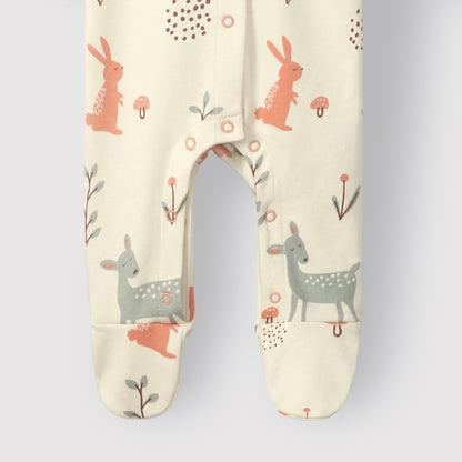 Animal Printed Baby Romper