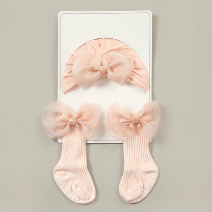 Blush Bow Set