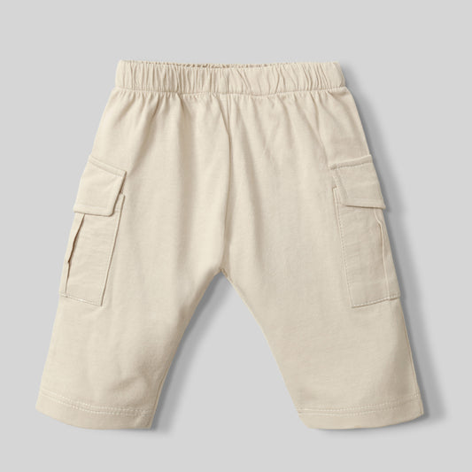 Beige Baby Trouser