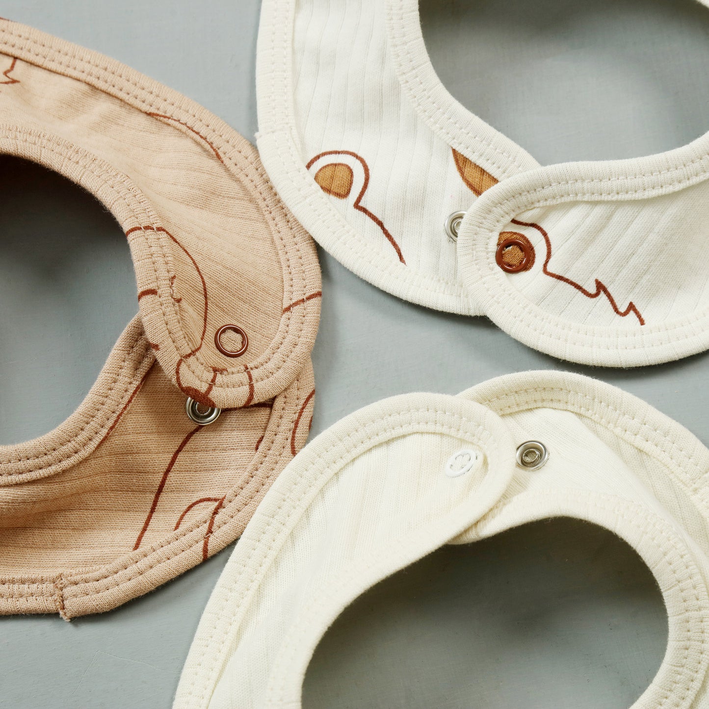 Bear Baby Bibs - Pack Of Three