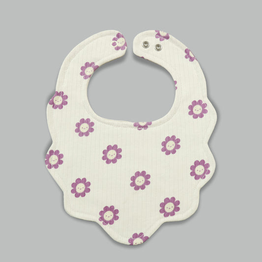Floral Bloom Baby Bib